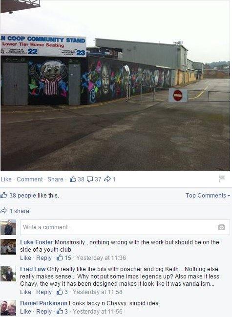 Sincil Bank Facebook comments