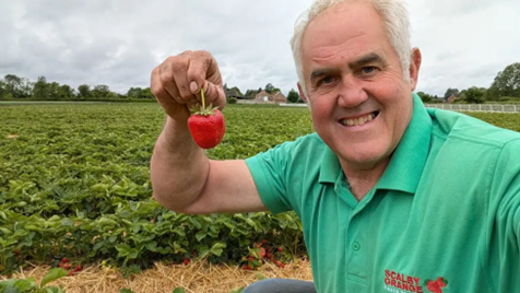 Farmer in East Yorkshire Patrick Wilson