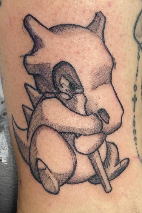 Tattoo of Cubone from Pokémon