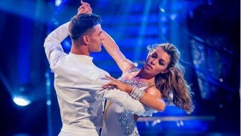 Abbey Cancy and Aljaz Skorjanec on Strictly