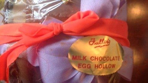 Chocolate egg