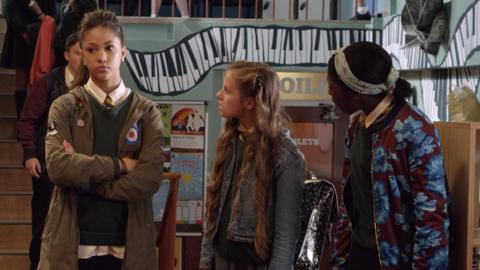 Clem with Fleur and Eleesha