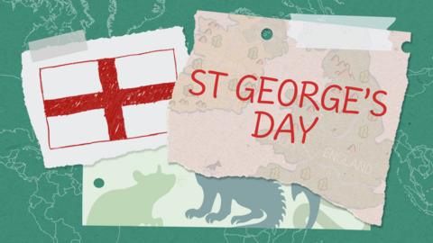 England flag with title St George's Day.