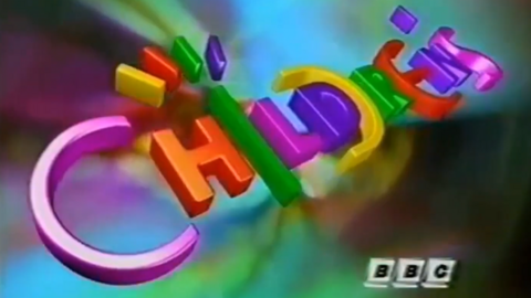 3D Animated CGI logo for "BBC Childrens"