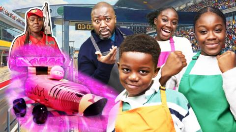 The Kwapong family make Grand Prix race cars.