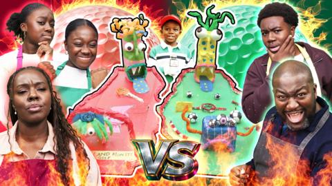 Kwapong family make crazy golf holes in this week's make on Go Get Arty.