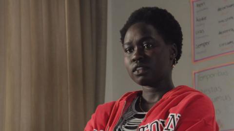 Ruby from Mustangs FC looks deeply concerned after revealing her big decision.