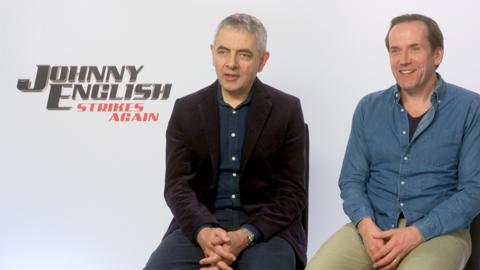 Rowan Atkinson and Ben Miller.
