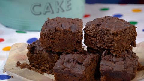 Vegan brownies.