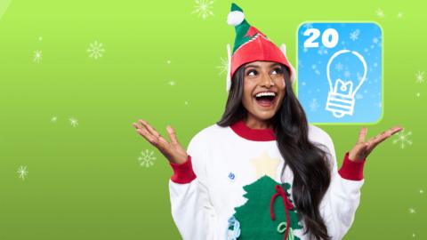 Blue Peter's advent countdown.