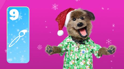 Blue Peter's advent calendar countdown, new content every day.