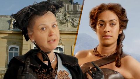 Queen Victoria and Queen Gorgo.