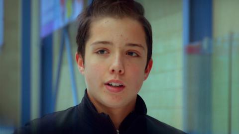 Adriano face smiling.