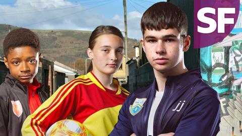 Jamie Johnson, Alba and Freddie.
