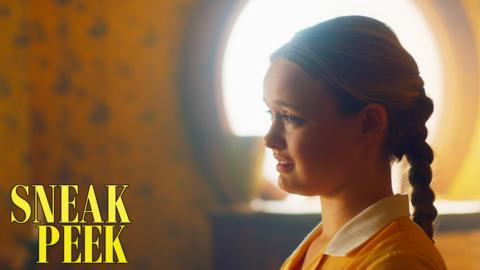 Felicty from Malory Towers, she looks concerned about something.