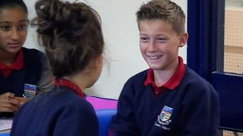 Alex and Lucy from Our School