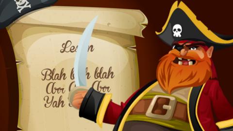 A pirate.
