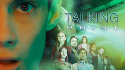 Silverpoint, Louis looking shocked, text reads Talking Point.