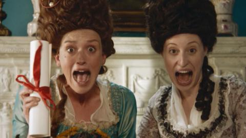 Two Georgian ladies.