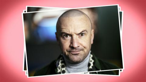 Drama teacher Steve from Still So Awkward pulling a funny face.