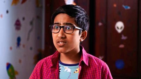 Sid from The Dumping Ground looking confused