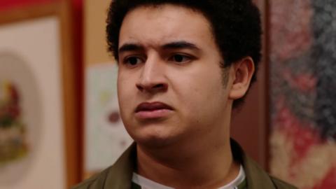 Bird from The Dumping Ground looking concerned.