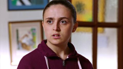 Jody from The Dumping Ground looking shocked.
