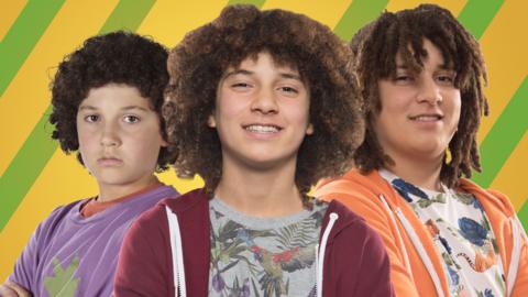 Tyler at three different ages.
