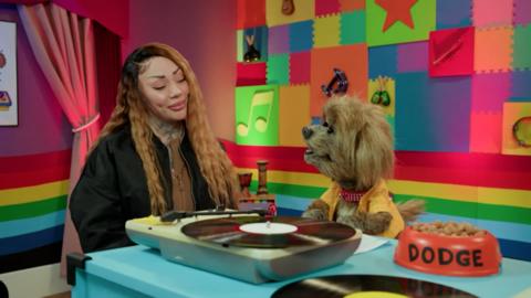 Mutya Buena and Dodge sing a song called Breathe.