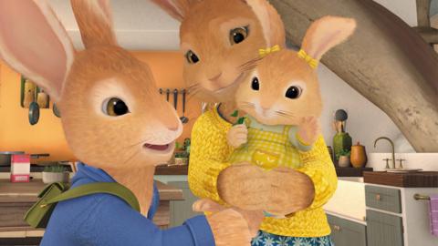 Peter Rabbit and Cotton-tail