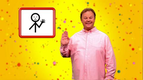 Makaton Sign - Hello