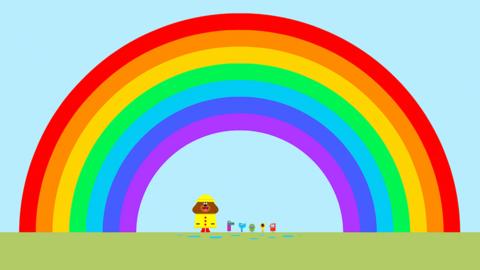 Can you build a rainbow with Duggee?