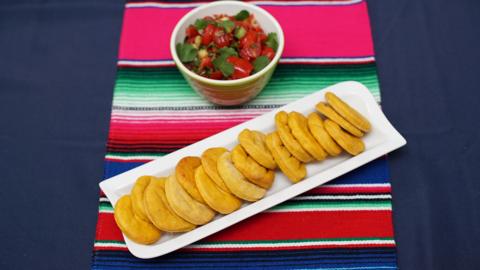 Mateo\u2019s Chilean Sopaipillas with Pebre