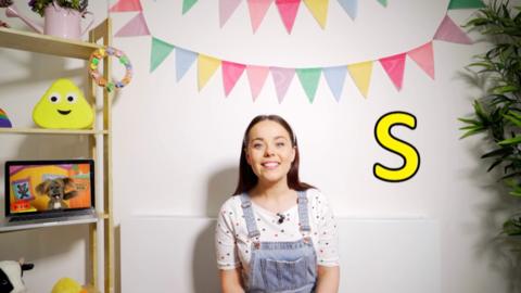 Learn letter "s" with Evie and Dodge