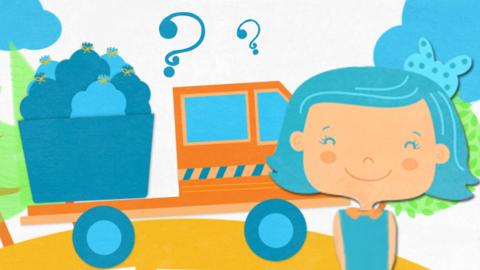 A rubbish truck.