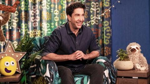 Click to watch David Schwimmer read If I Had a Sleepy Sloth for CBeebies Bedtime Stories.