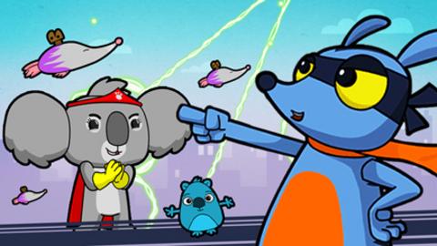 Super Numtum and the Flying Moles of Mischief