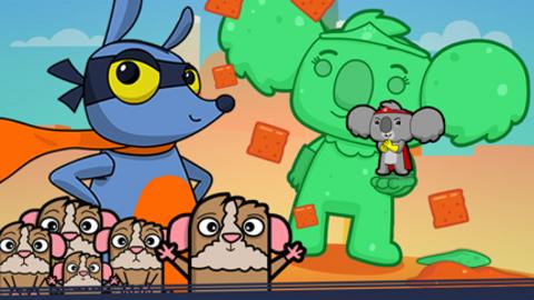 Super Numtum, guinea pigs and the Great Jelly Caper