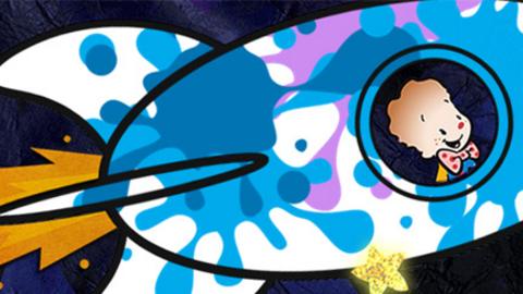 Tiny Tumble Bubble Art