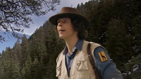 Andy from Andy's Sound Adventures is on Vancouver Island with a forest in the background.