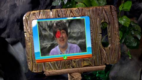 Captain Captain's mum on video call.