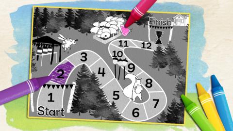 Tortoise and Hare race map