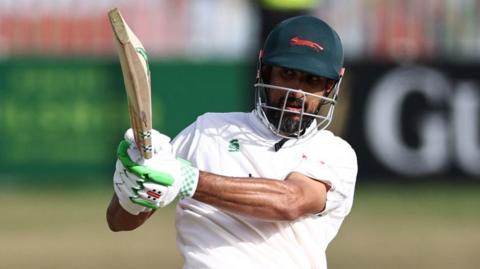 Leicestershire batter Shan Masood
