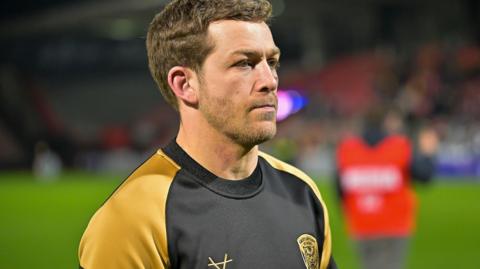 Chris Atkin in Castleford Tigers training wear