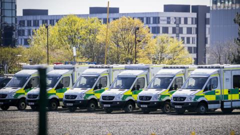 Ambulances in Glasgow