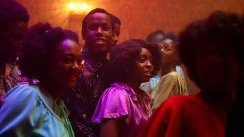 In 1980, black youths find freedom and romance at London house parties.