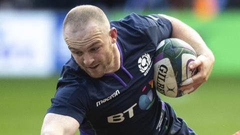 Nick Grigg has been capped nine times for Scotland