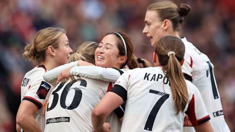 Liverpool celebrate victory over Charlton Athletic