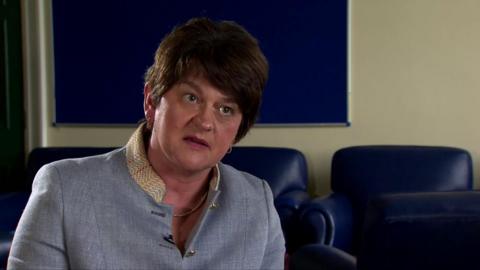 Arlene Foster repeated an apology for her "failings in the implementation" of the RHI scheme.