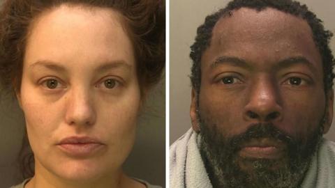 A composite of Marten's (left) and Gordon's mug shots